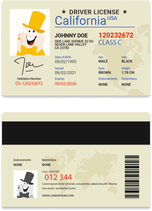 Carte d'identité Acceptée                                              